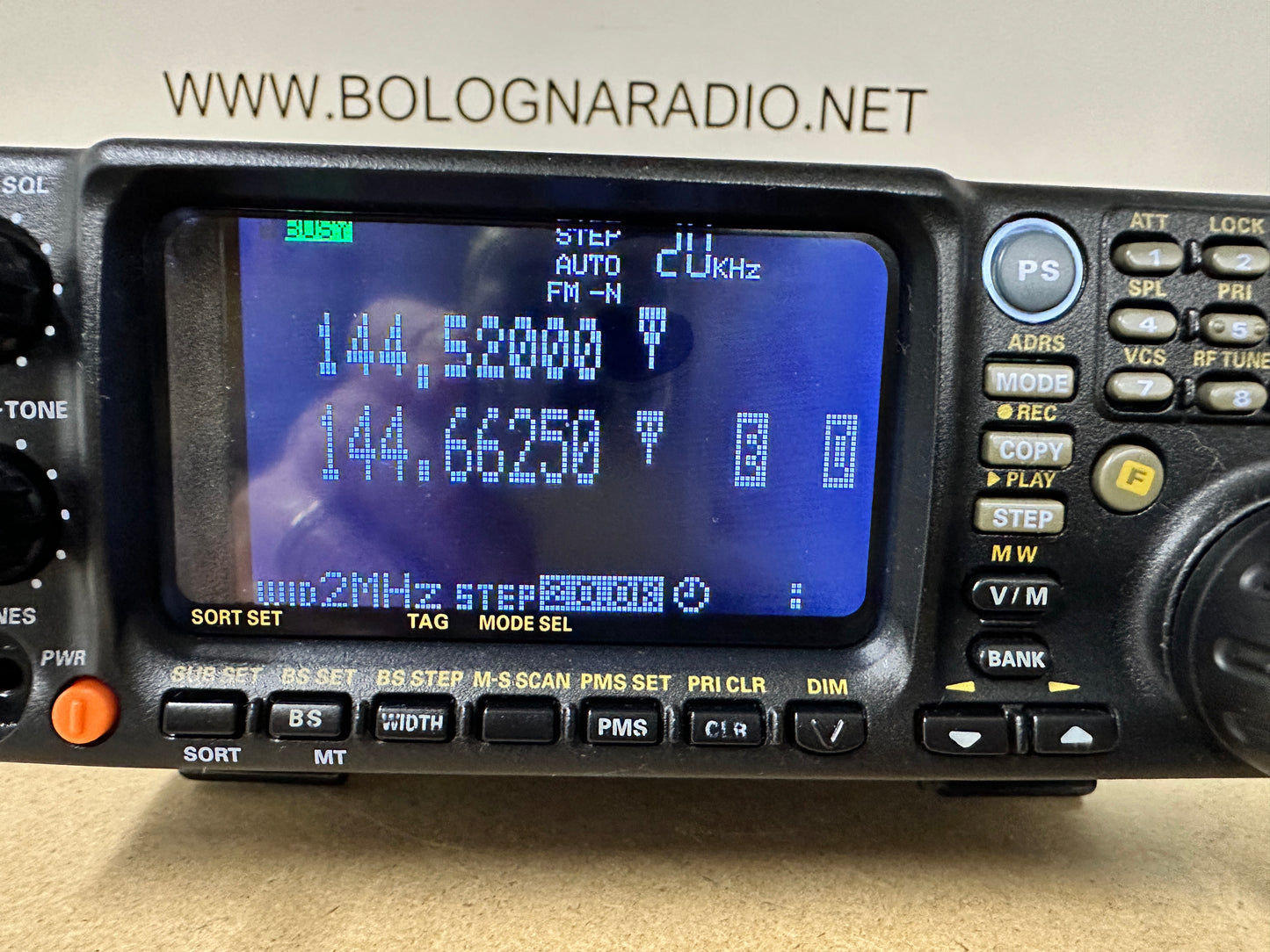 Ricevitore scanner Yaesu VR 5000 Display nuovo