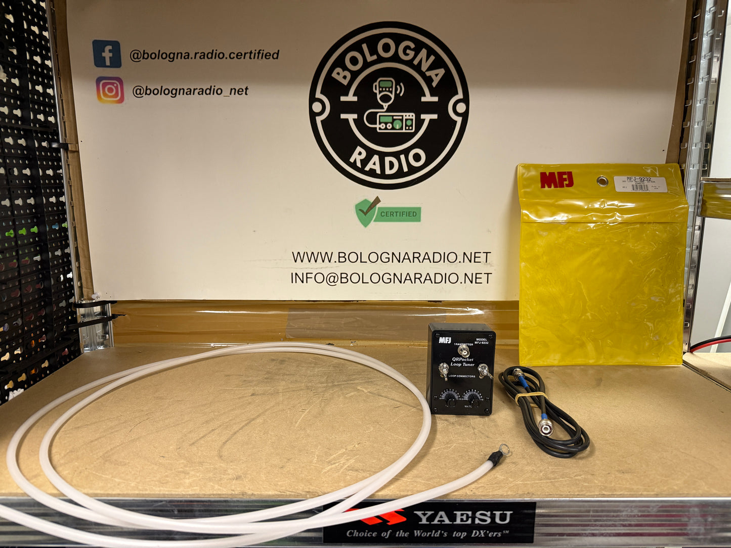MFJ 9232 Antenna Loop con accordatore