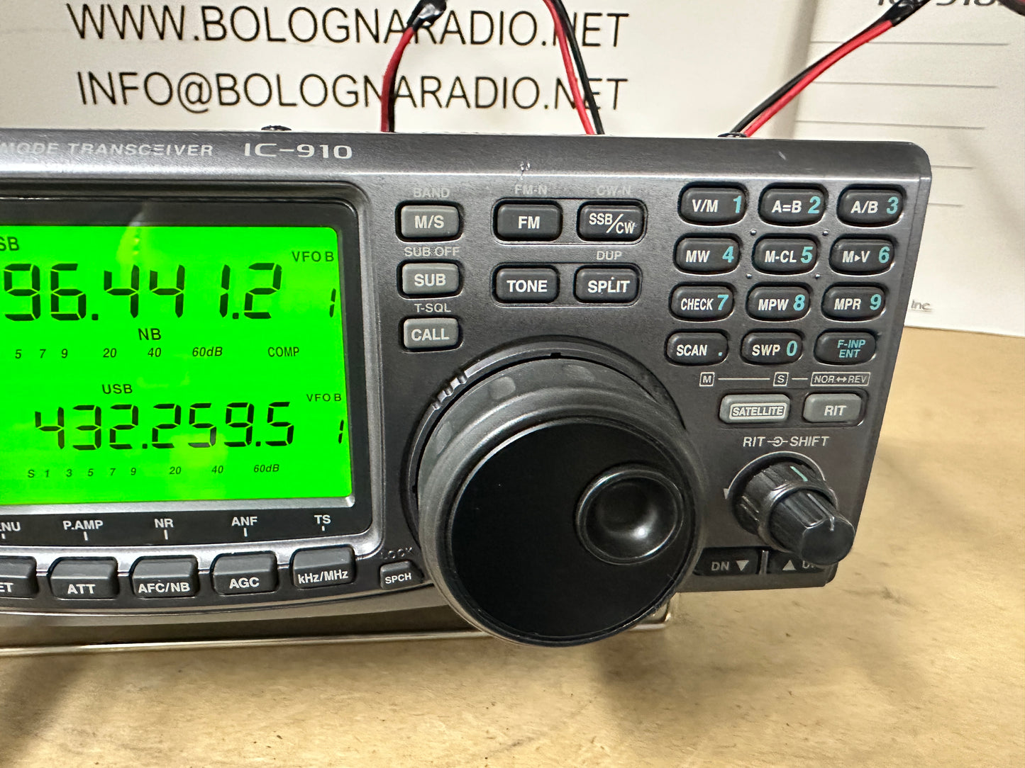Icom ic 910H + 1200Mhz + DSP + TXCO
