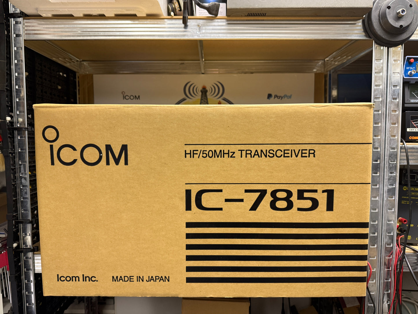 A-1 Icom IC 7851 pari al nuovo Garanzia 12 Mesi full set
