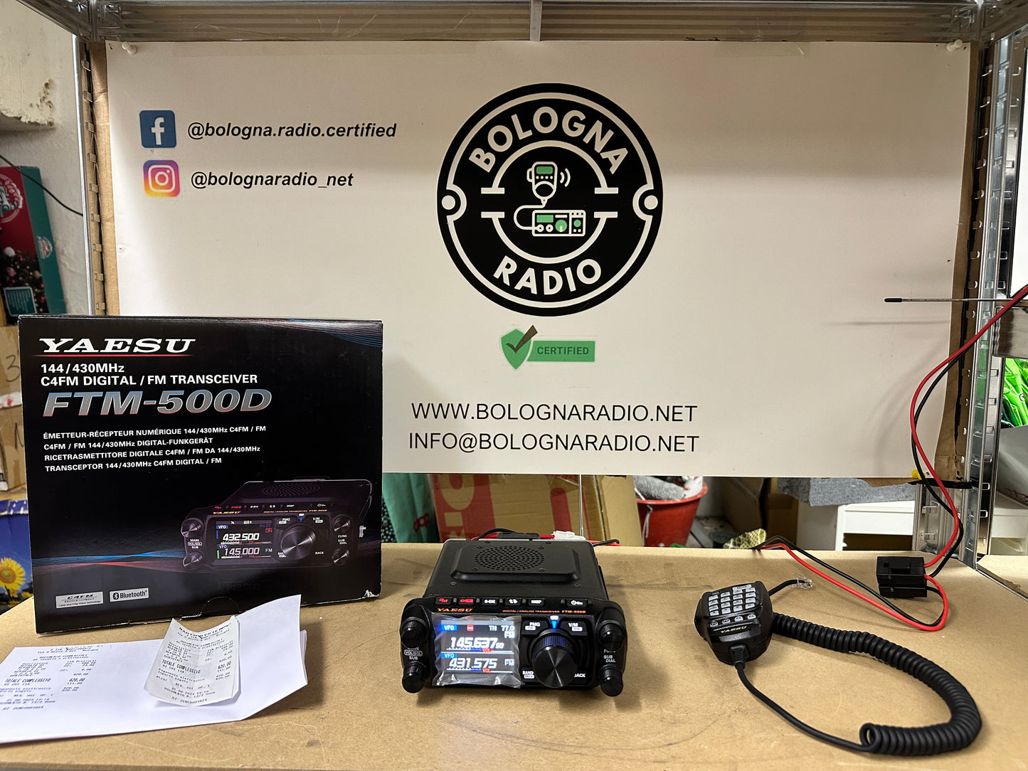 Ricetrasmettitore YAESU FTM-500D