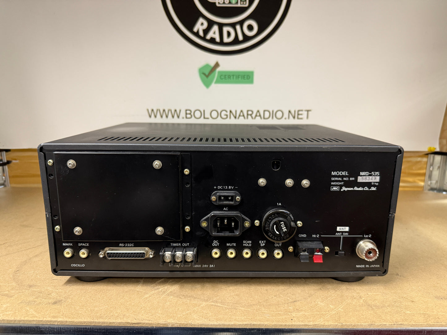 Jrc 535 perfetta + bwc + rtty