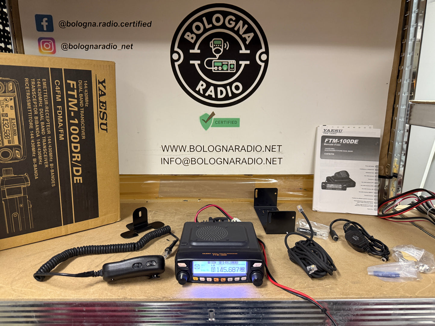 Yaesu FTM 100 DR + SCU 20 pari al nuovo garanzia 12 mesi