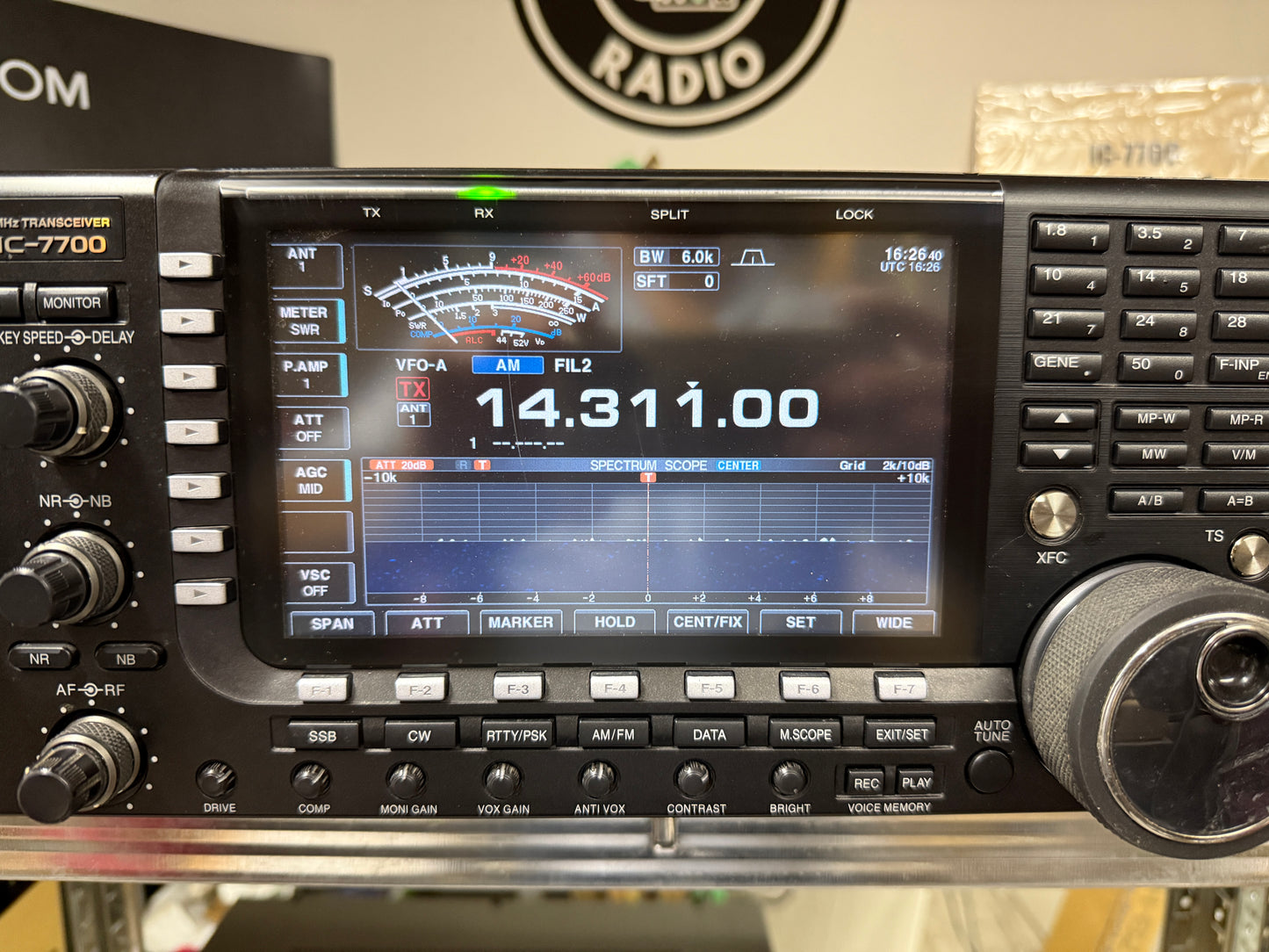 A1 Icom ic 7700 200Watt perfetta Garanzia 12 Mesi full set