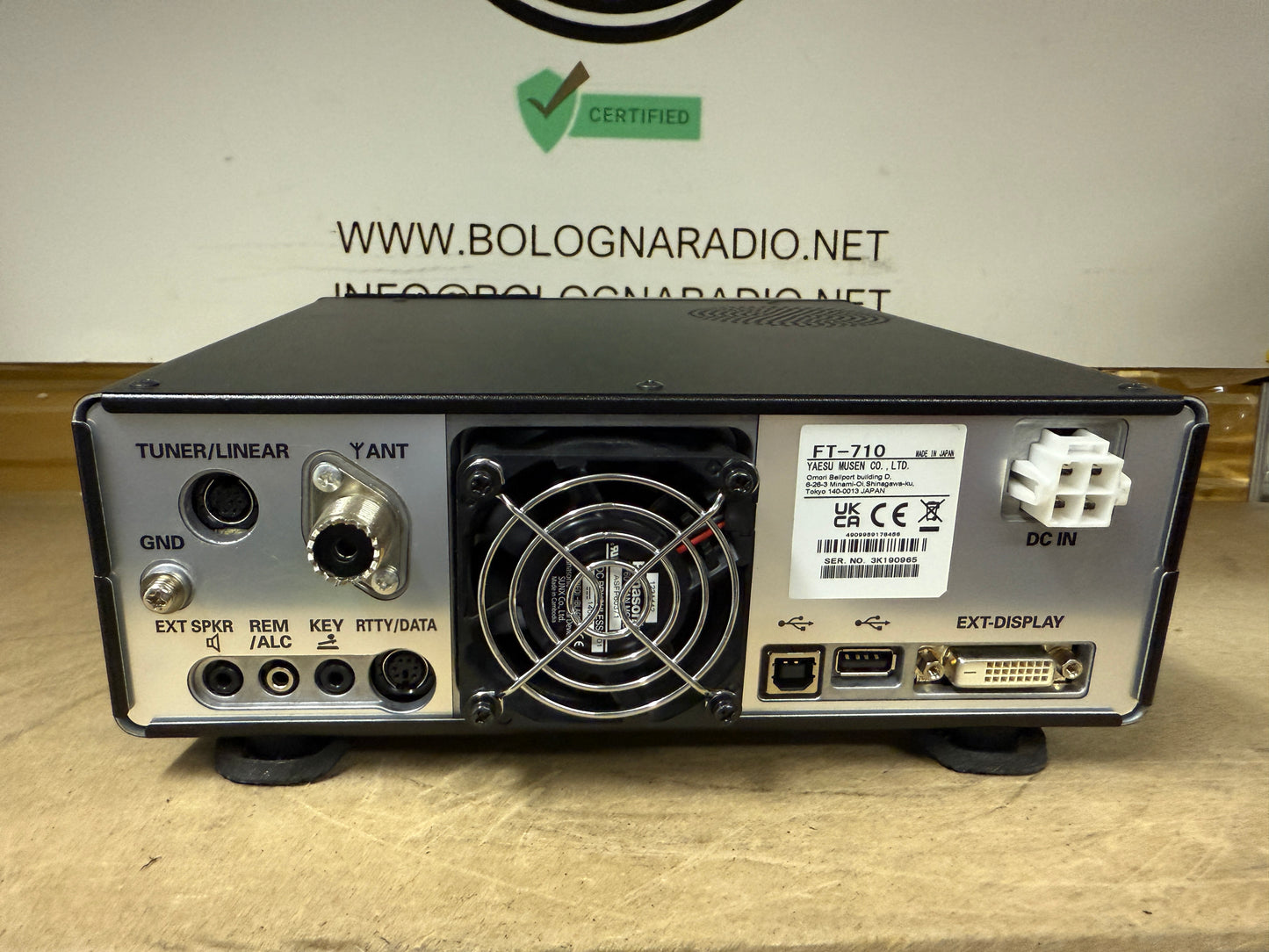 Yaesu FT 710 field pari al nuovo garanzia 18 mesi