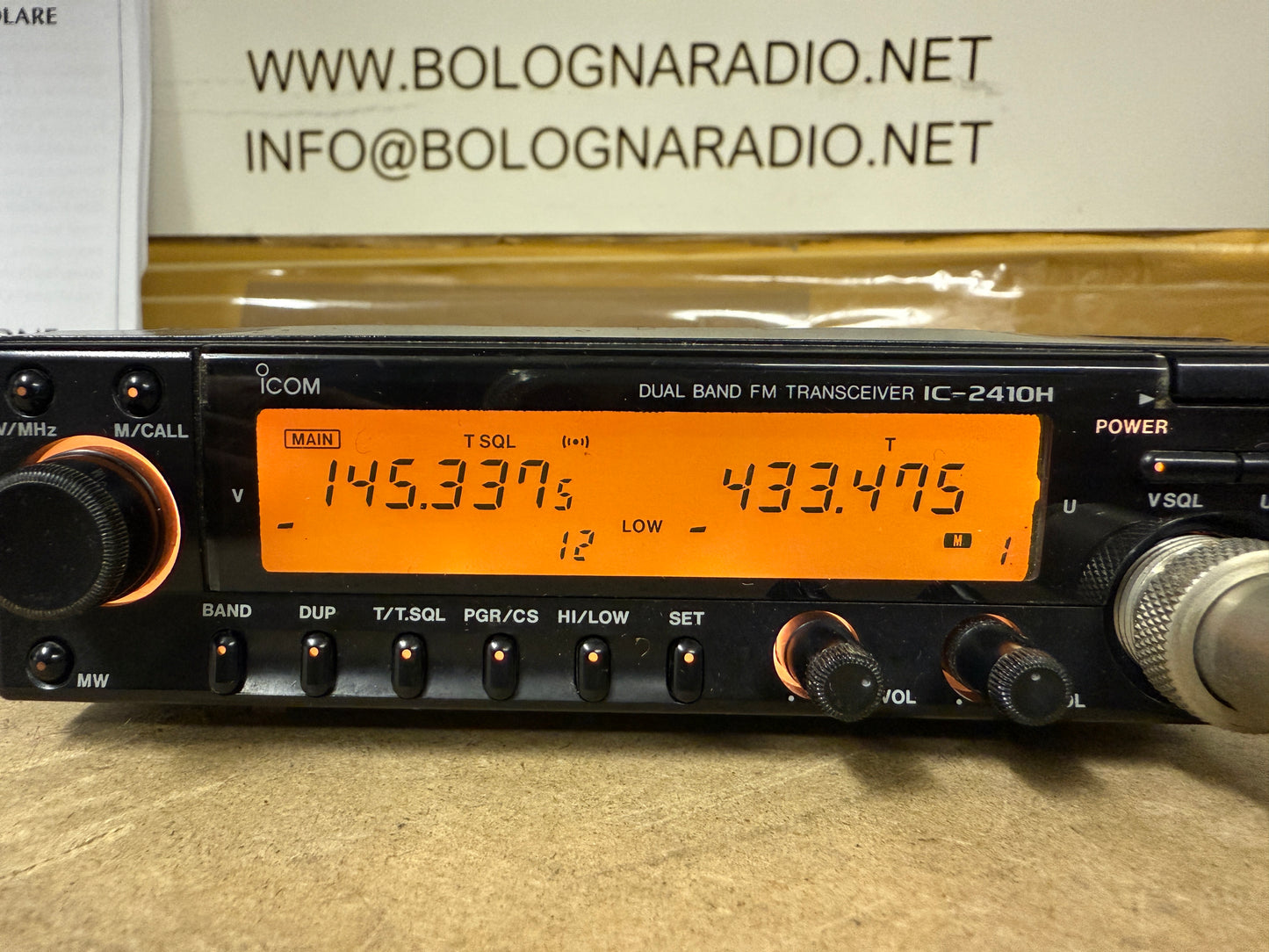 Icom ic 2410h 45watt + UT67 toni squelch garanzia 12 mesi