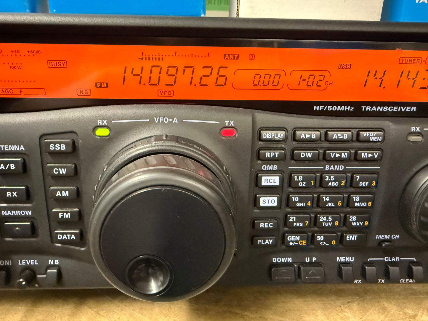 Yaesu FT 920 + filtro Am + filtro 500 hz + scheda FM + tcxo7 + imballo
