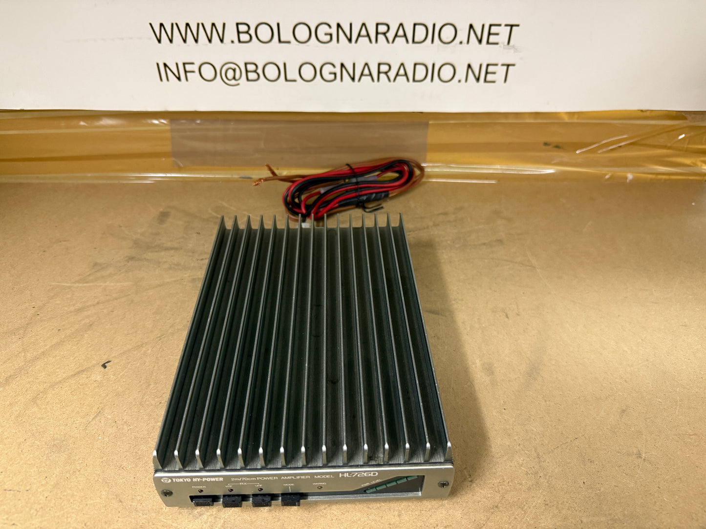 TOKYO HY-POWER HL-726D amplificatore lineare 50 watt VHF/UHF