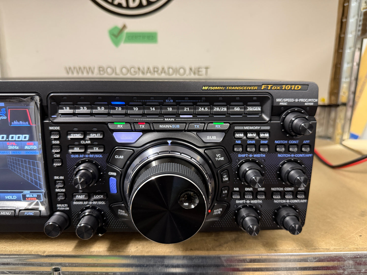Yaesu FTDX 101D pari al nuovo Garanzia 12 mesi full set
