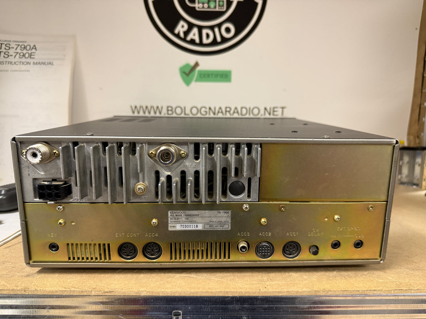 Kenwood ts 790e + toni squelch + filtro CW + imballo