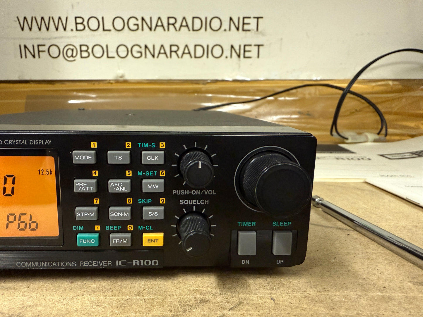 Icom ic r 100 pari al nuovo full set garanzia 12 mesi