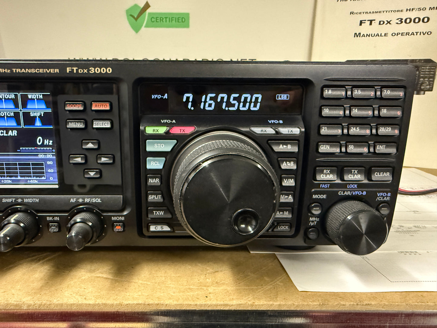 Yaesu FT 3000D pari al nuovo full set