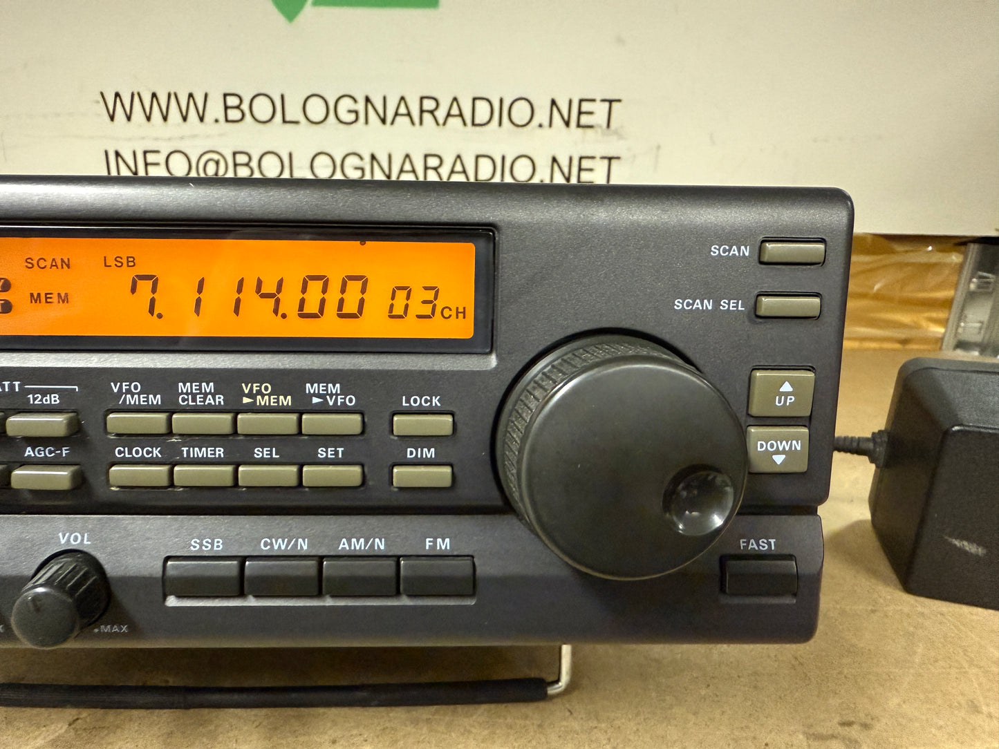Yaesu frg 100 perfetto + alimentatore