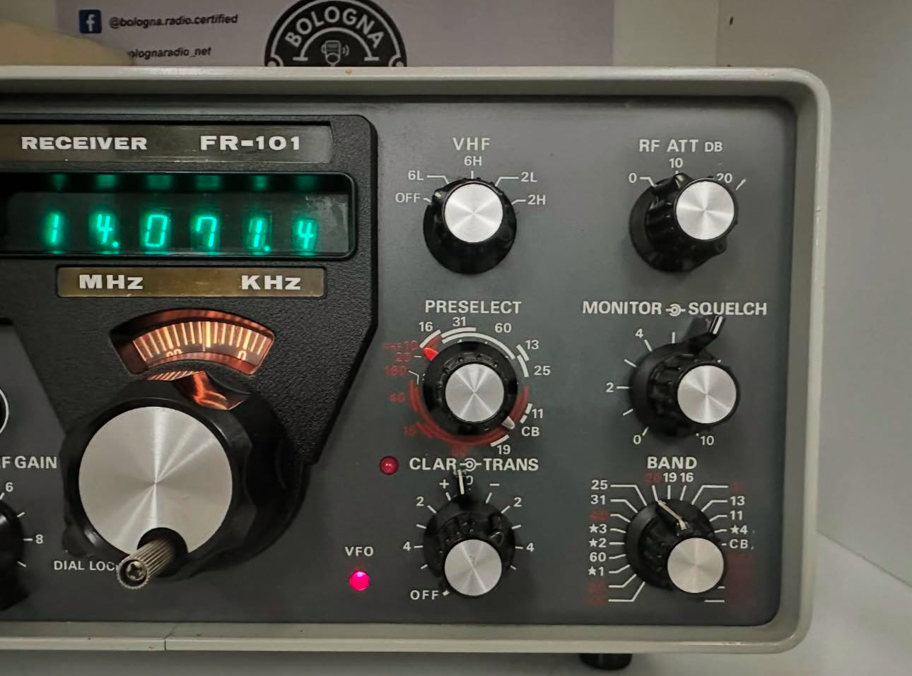 Ricevitore Yaesu FR-101 Digital