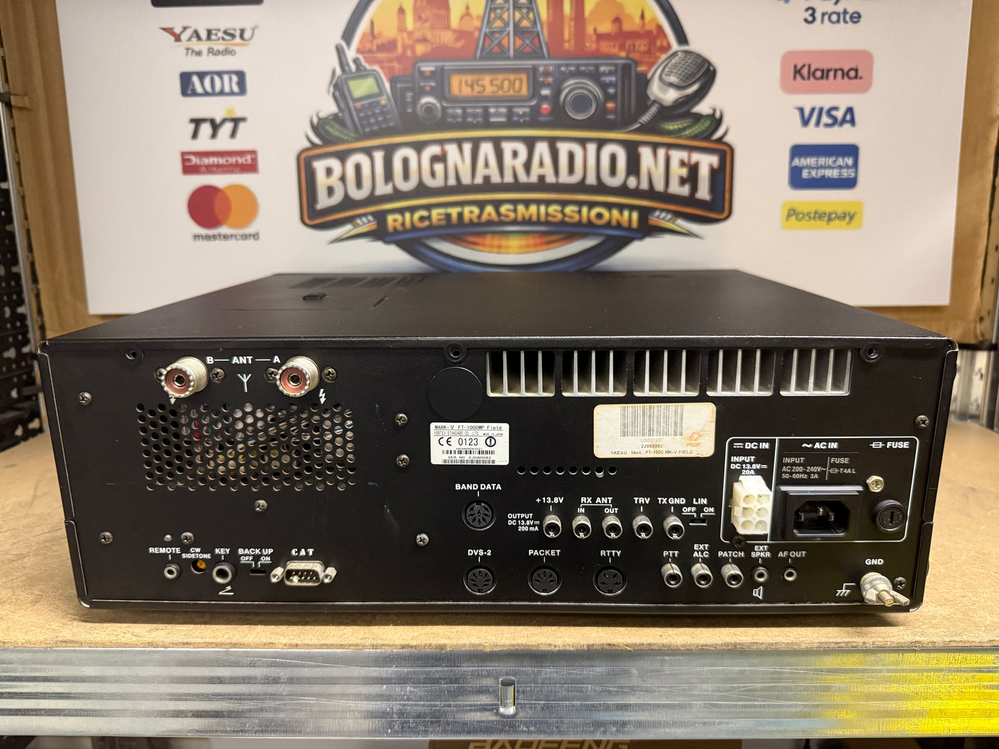 Yaesu FT 1000 MP MARK V field perfetta Garanzia 12 Mesi