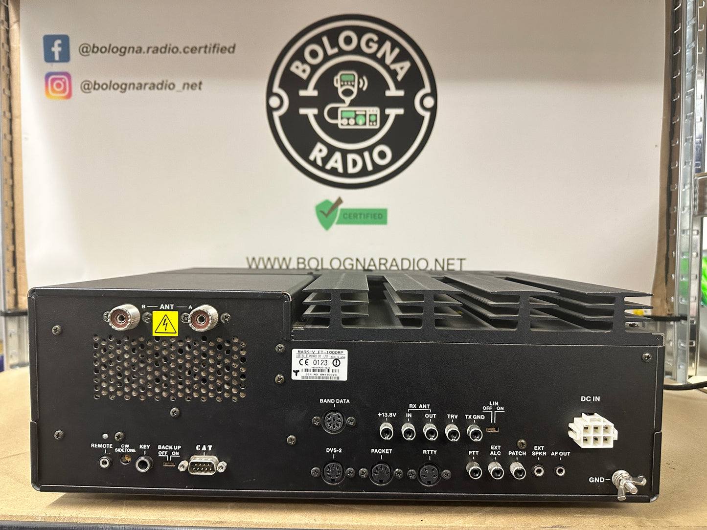 Yaesu FT 1000MP mark V Collins + tcxo 200 watt + imballi