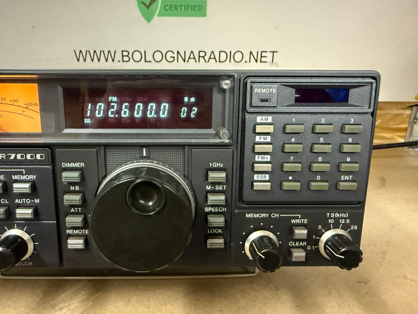 Icom ic r7000 revisionata perfetta