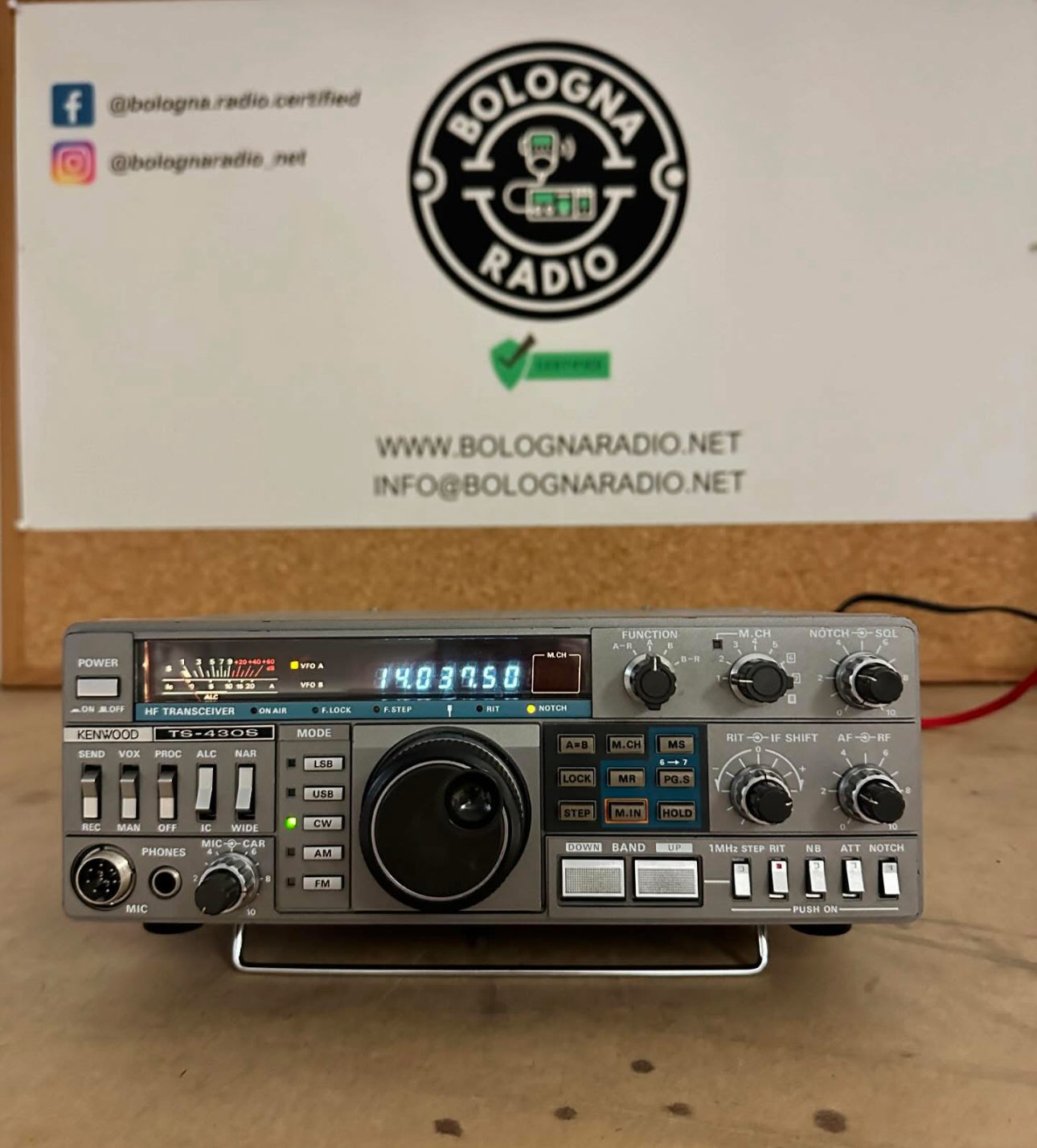 Ricetrasmettitore kenwood TS- 430S