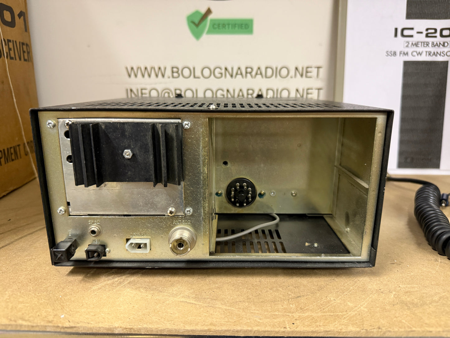 Icom ic 201 perfetto imballo originale garanzia 12 mesi