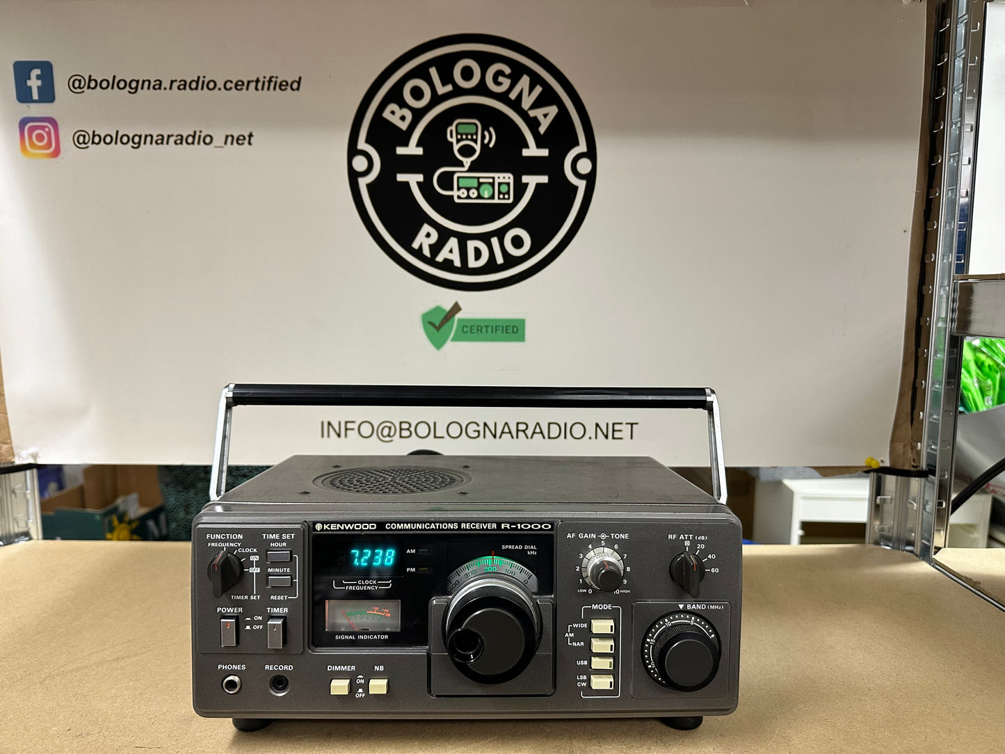 Ricevitore Kenwood R 1000