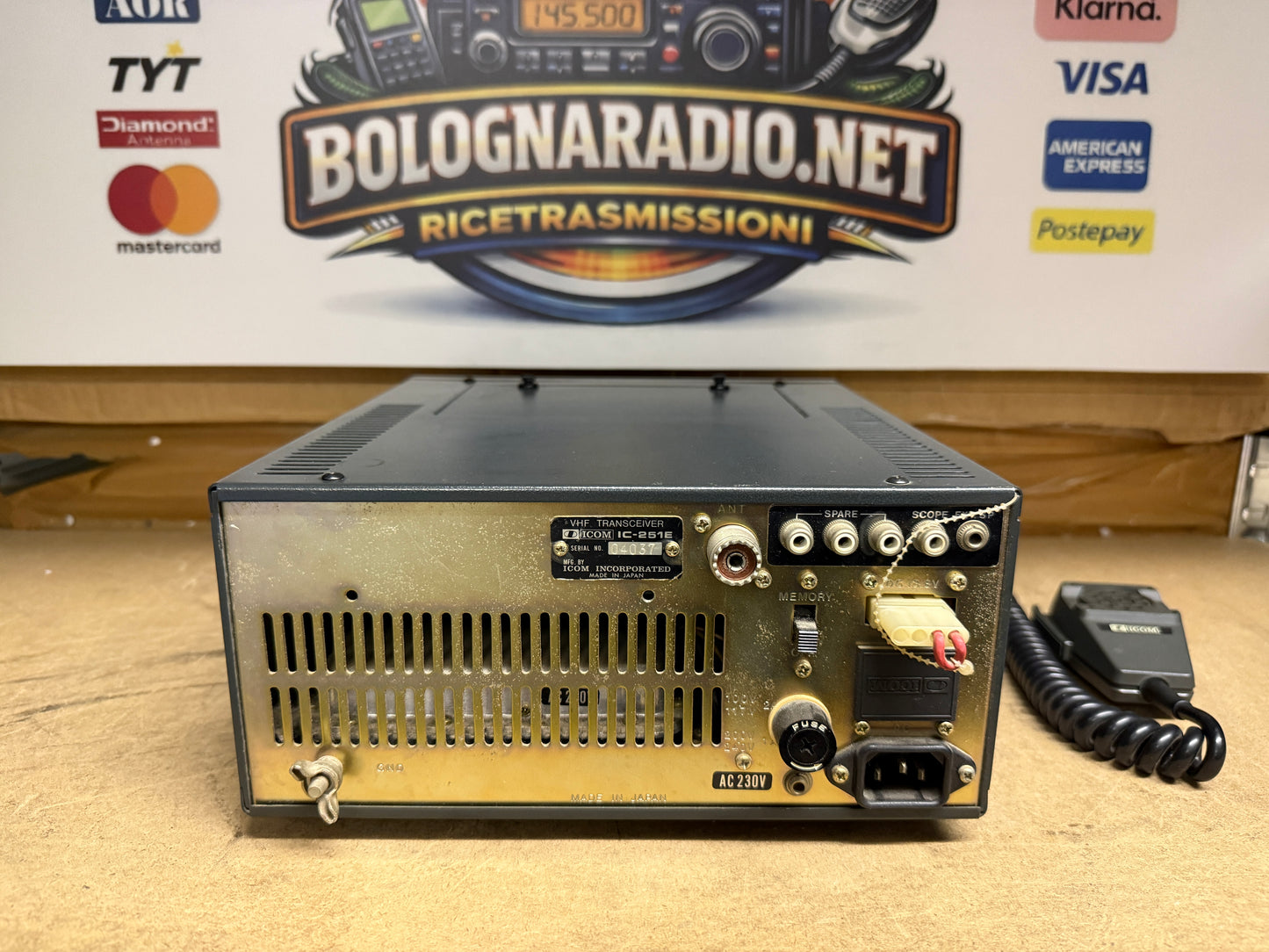 Icom ic 251e perfetto Garanzia 12 Mesi