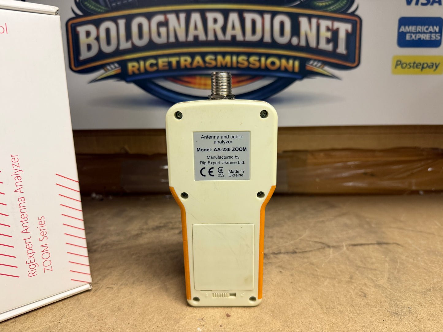 RigExpert AA230 ZOOM Analizzatore fino a 230 MHz, Bluetooth