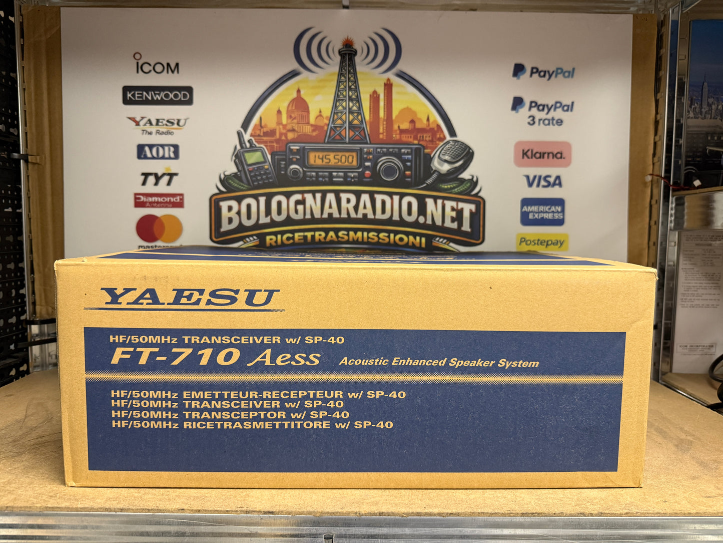 Yaesu FTDX 710 AESS pari al Nuovo Garanzia 12 mesi