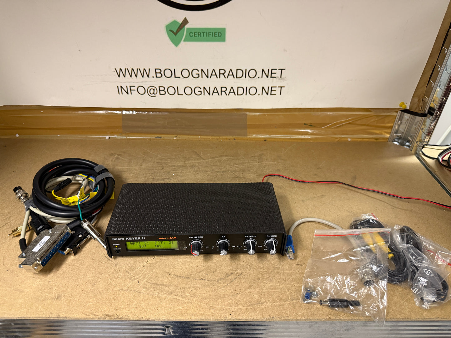 Micro keyer 2 con cavo yaesu ftdx 101