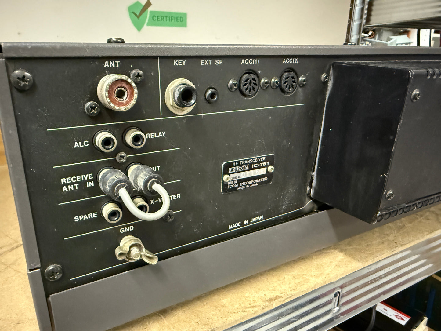 Icom ic 761 elettronica 100% estetica discreta