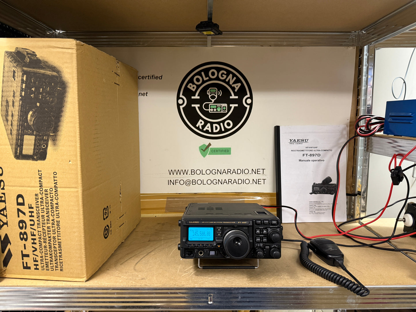 Yaesu FT 897D perfetto + filtri + imballo originale garanzia 12 mesi