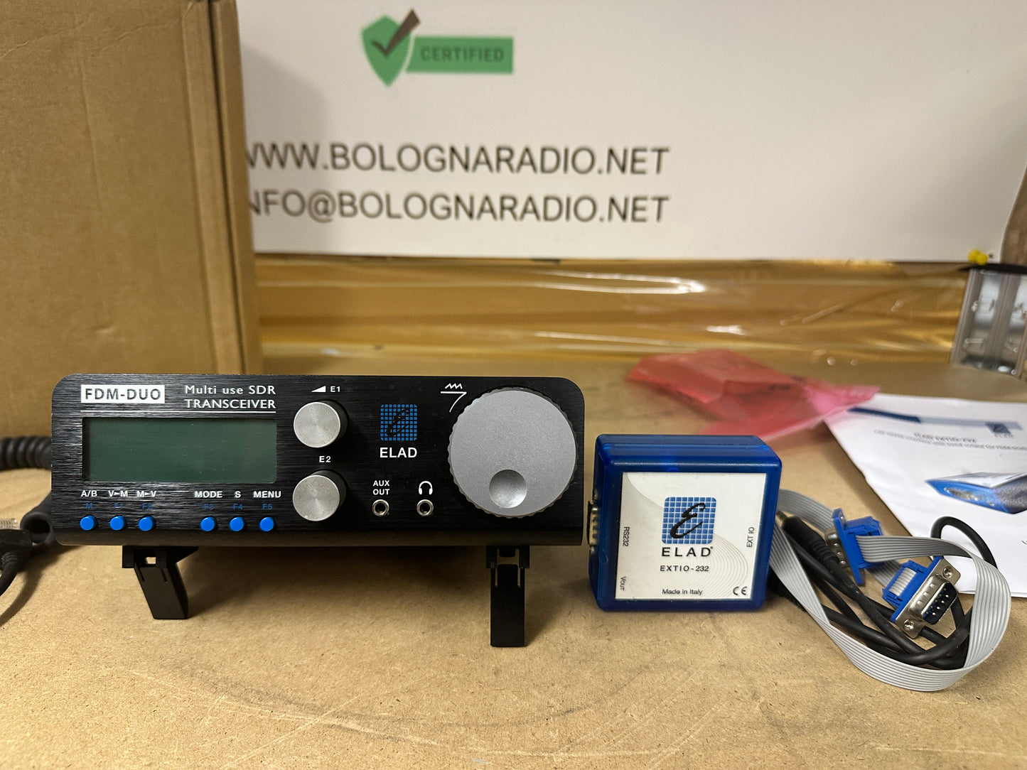 Ricetrasmettitore Elad FDM 2 + EXTIO-232