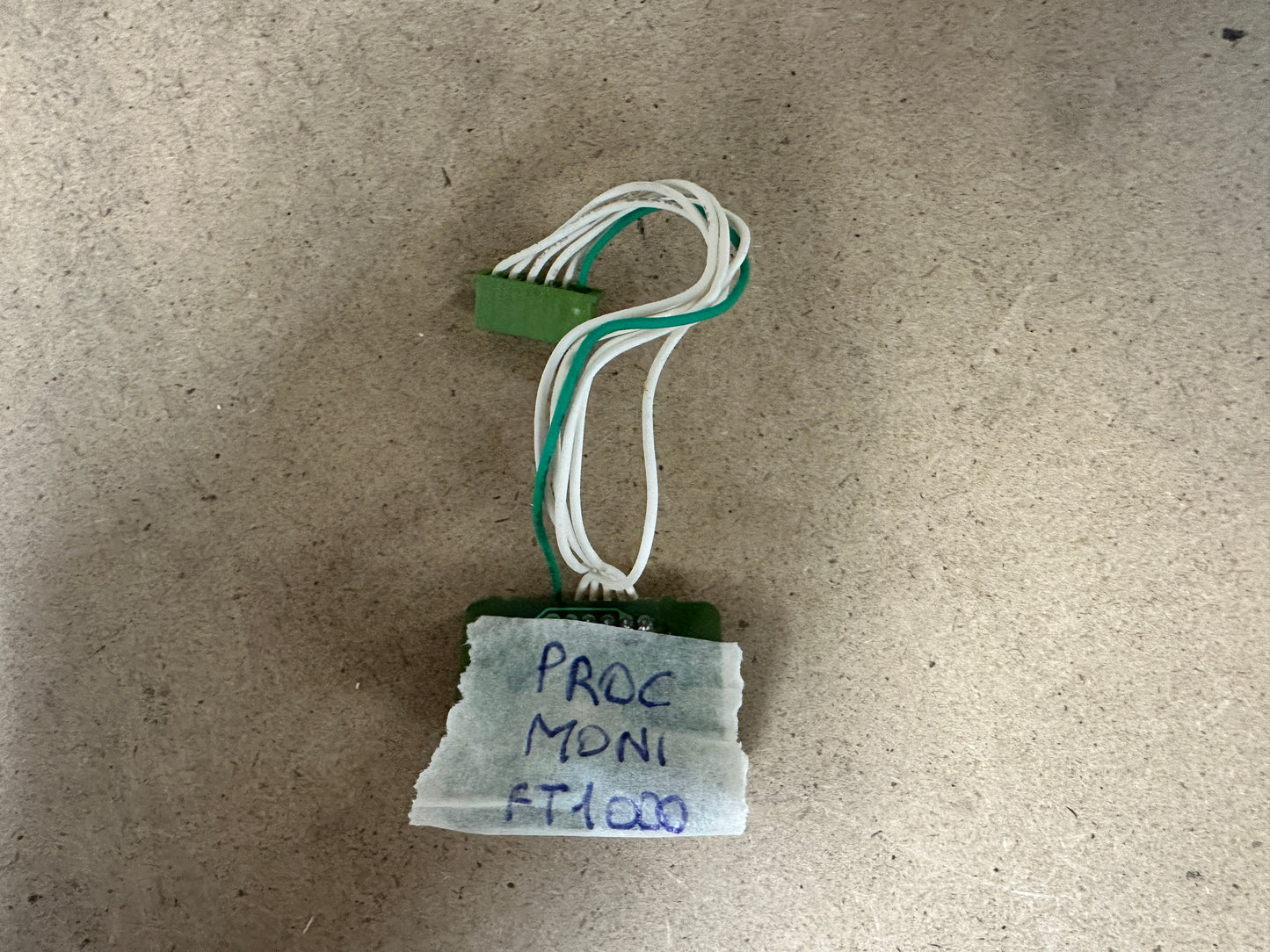 Yaesu ft 1000 scheda proc - moni