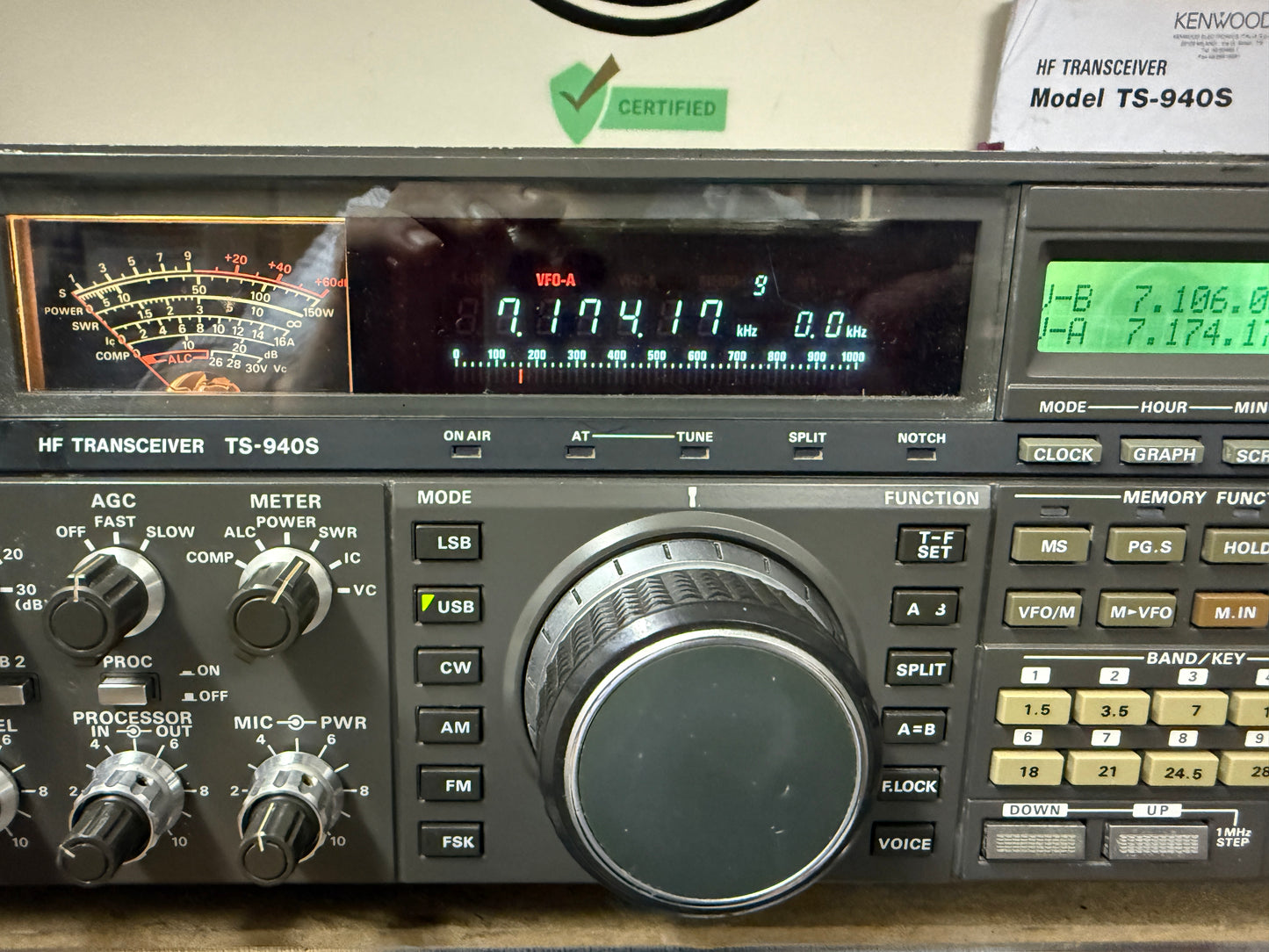 Kenwood TS 940 sat 100 watt imballo originale