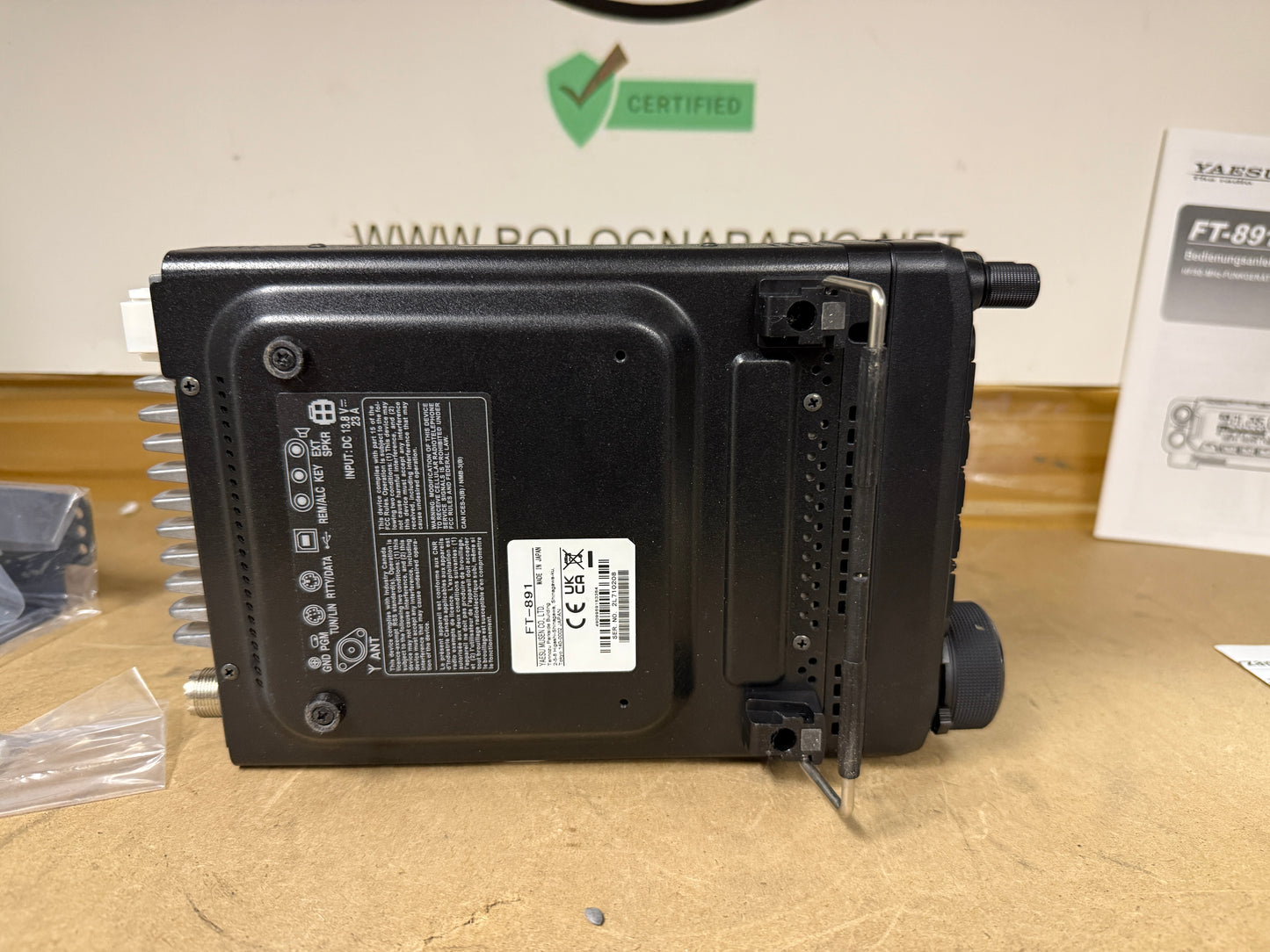 Yaesu FT 891 pari al nuovo garanzia 12 mesi