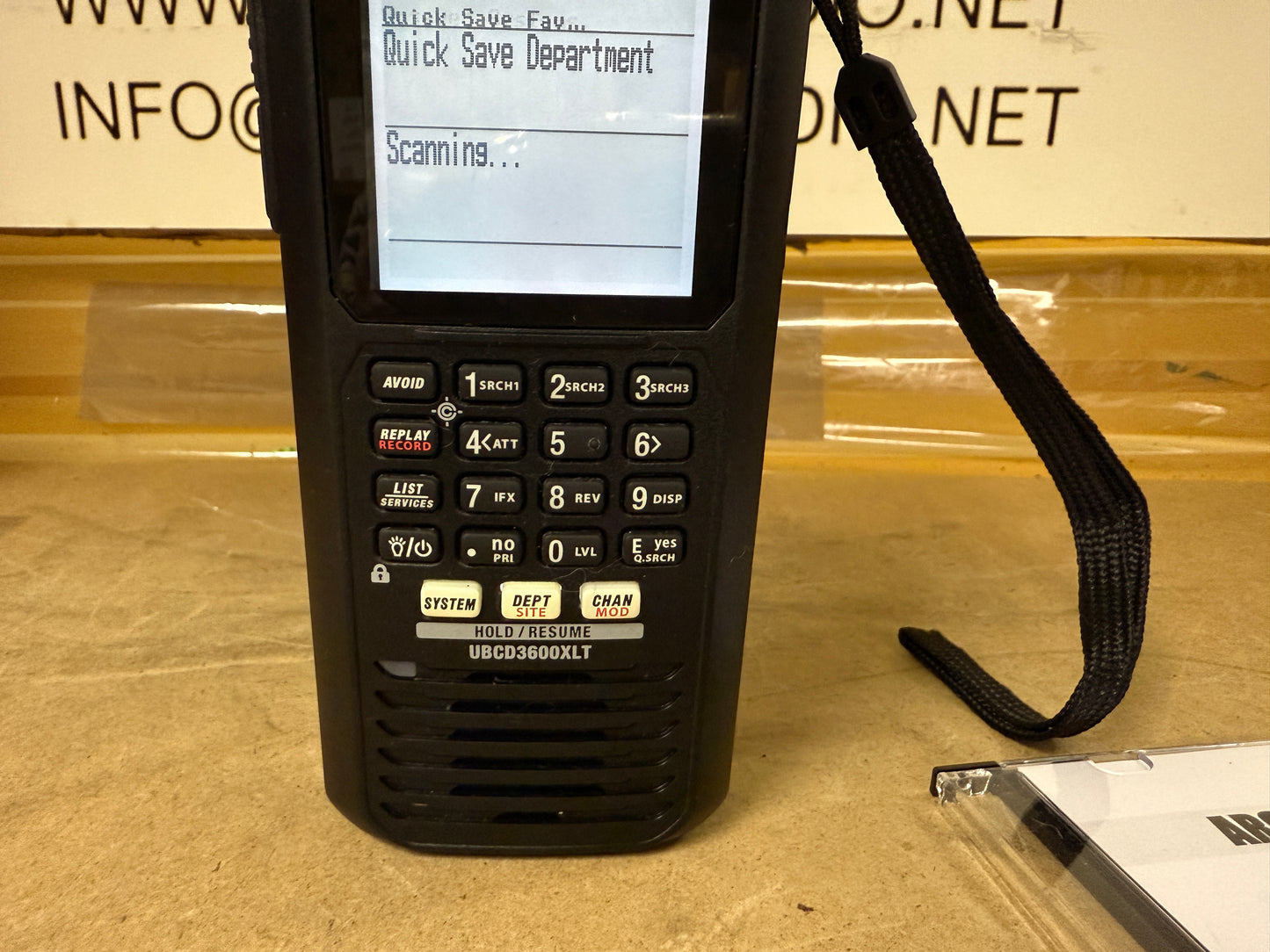 Uniden UBCD 3600XLT perfetto