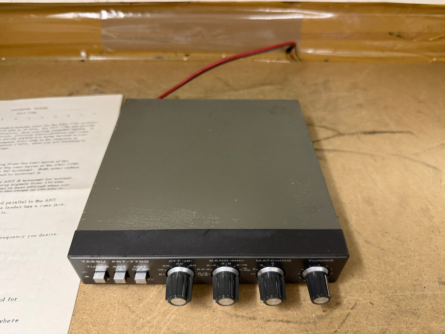 Yaesu frg 7700 + frt 7700 + frv 7700 perfetto