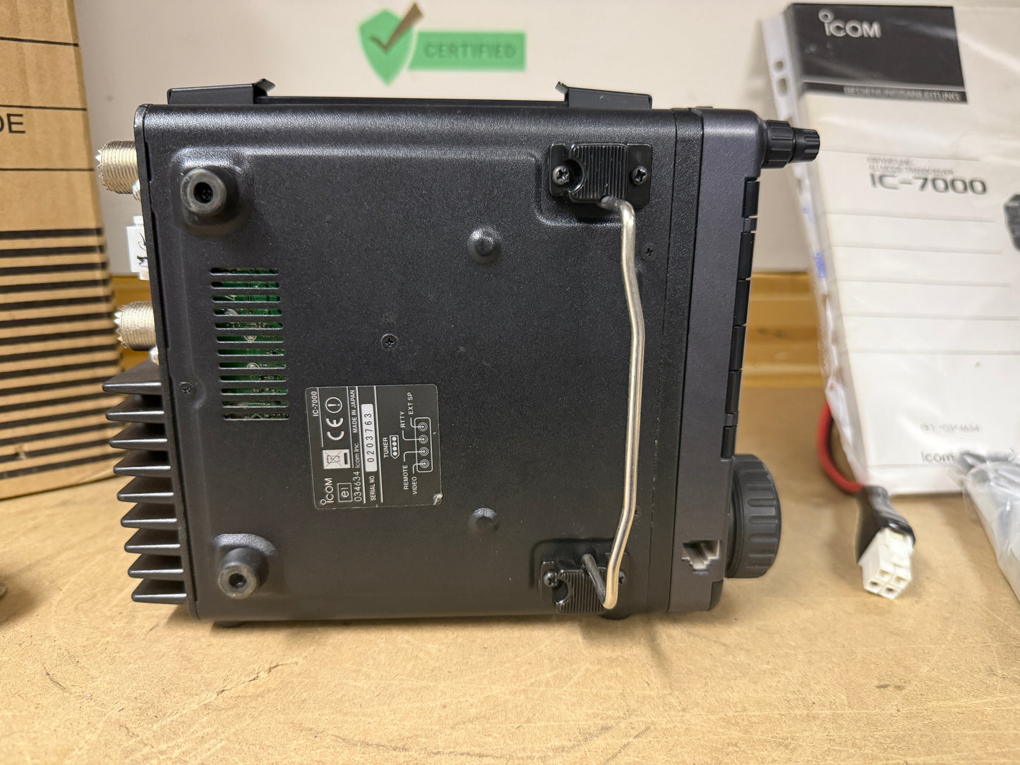 Icom IC 7000 espansa imballo garanzia 12 mesi