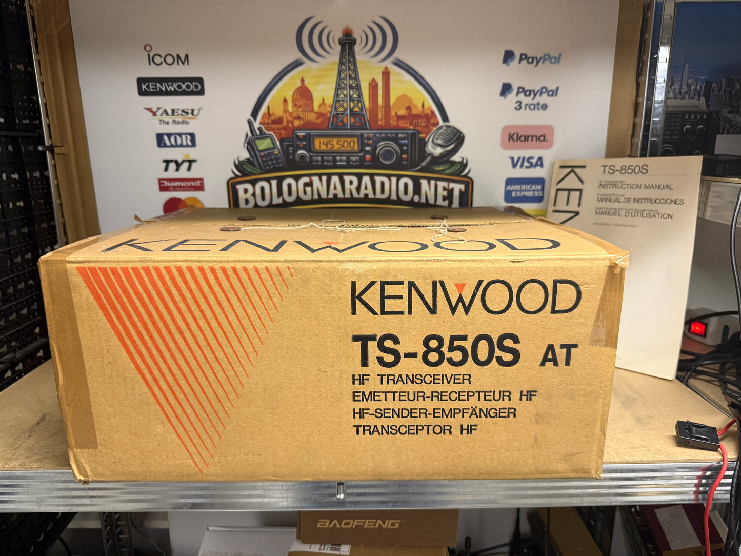 Kenwood TS 850sat perfetta full set Garanzia 12 Mesi