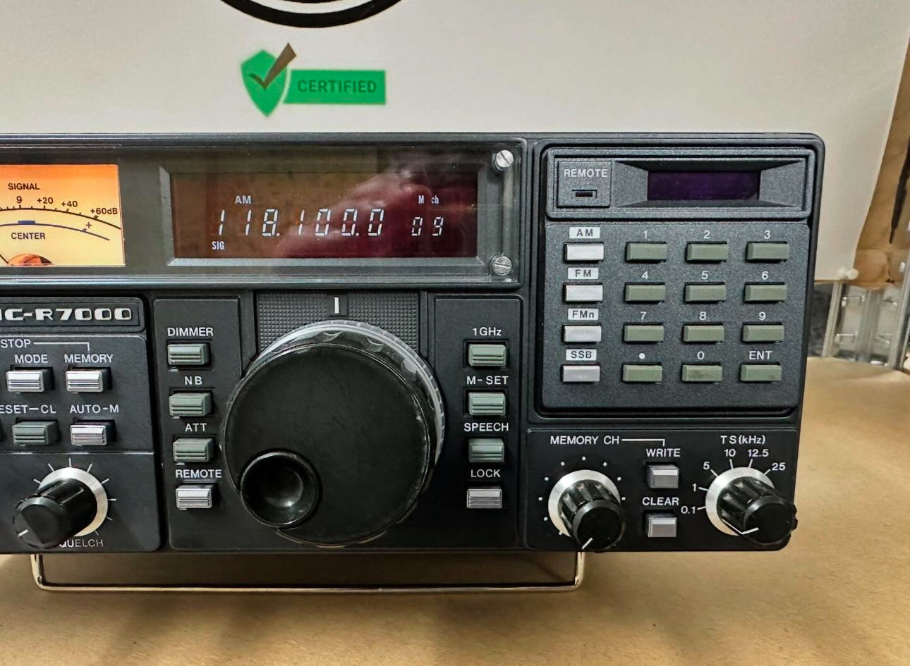 Ricevitore scanner icom IC-R 7000 perfetta