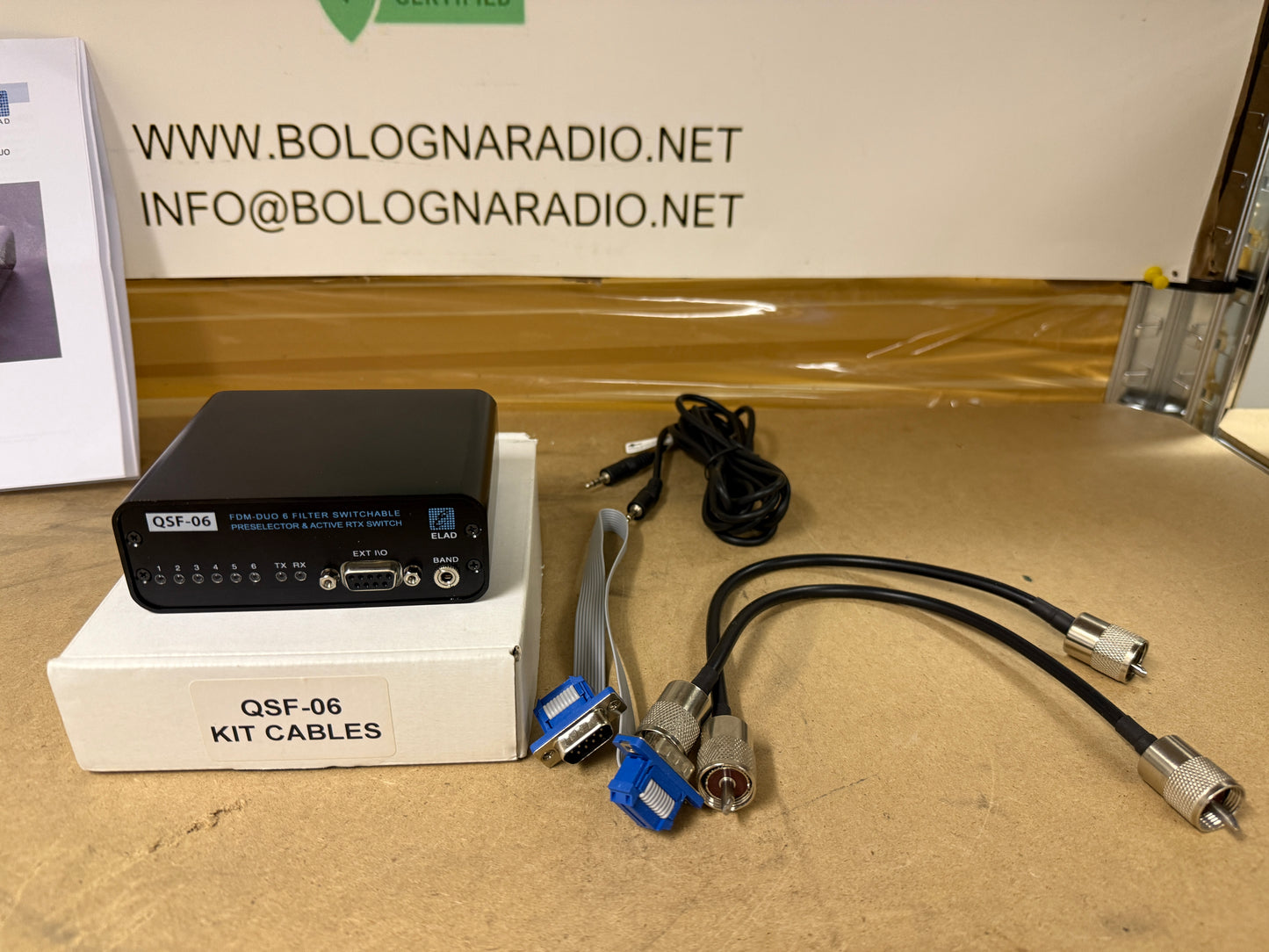 Elad QFS-06 Preselettore + 4 filtri