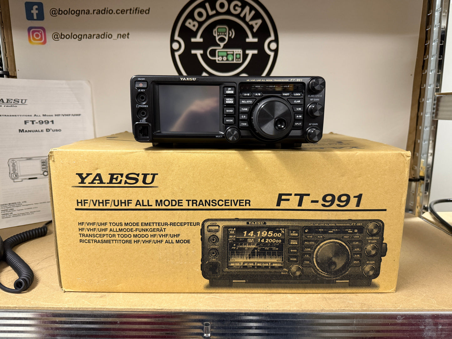 Yaesu FT 991 pari al nuovo espansa