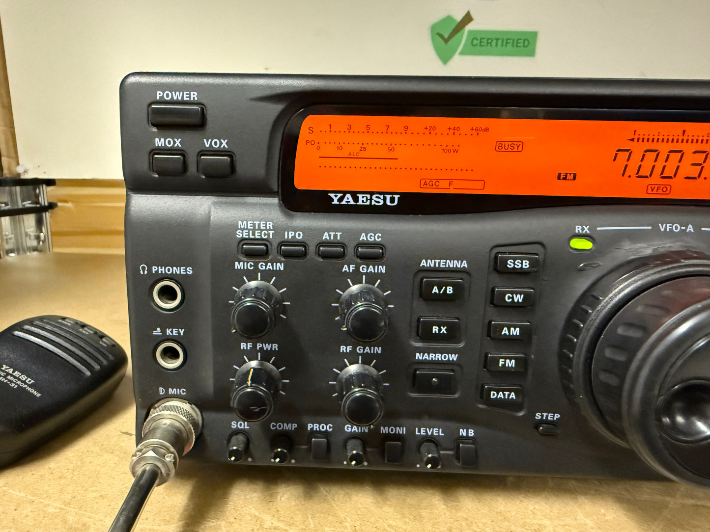 YAESU FT 920 + scheda FM revisionato