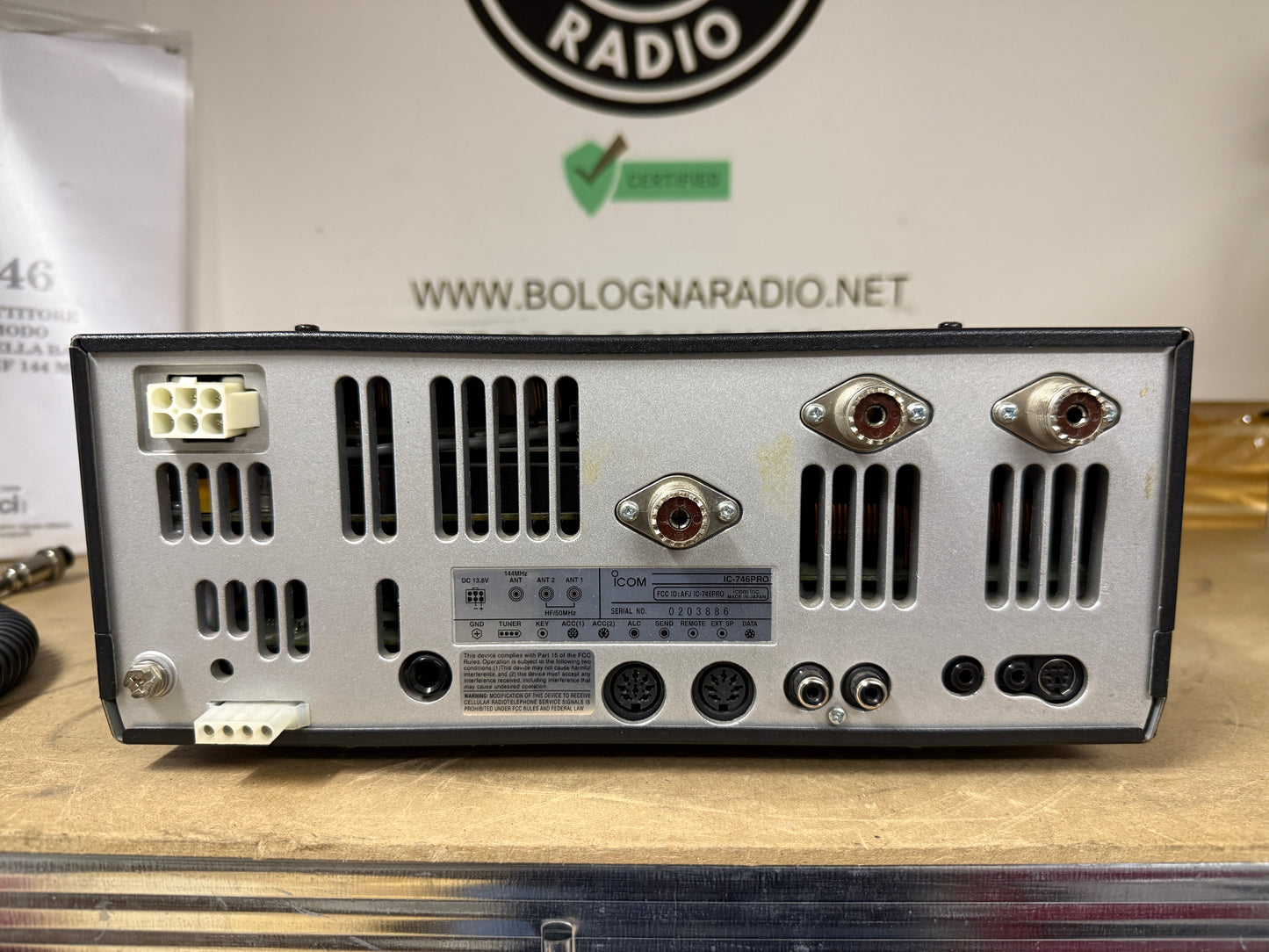 Icom ic 746 PRO pari al nuovo + imballo