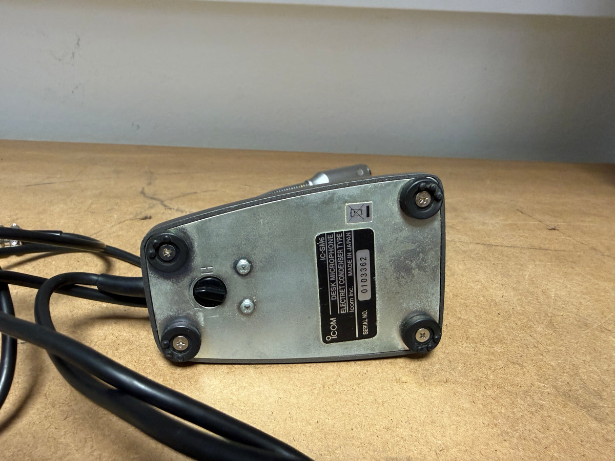 Icom SM 6 mike da tavolo perfetto