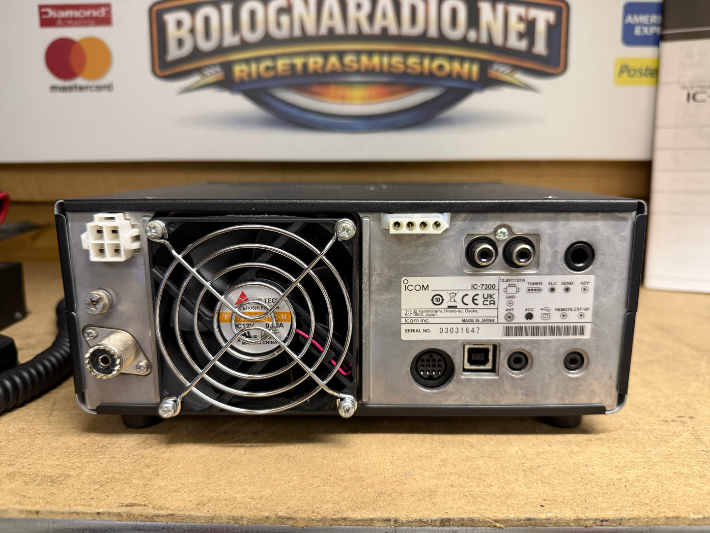 Icom ic 7300 pari al nuovo full set Garanzia 12 Mesi