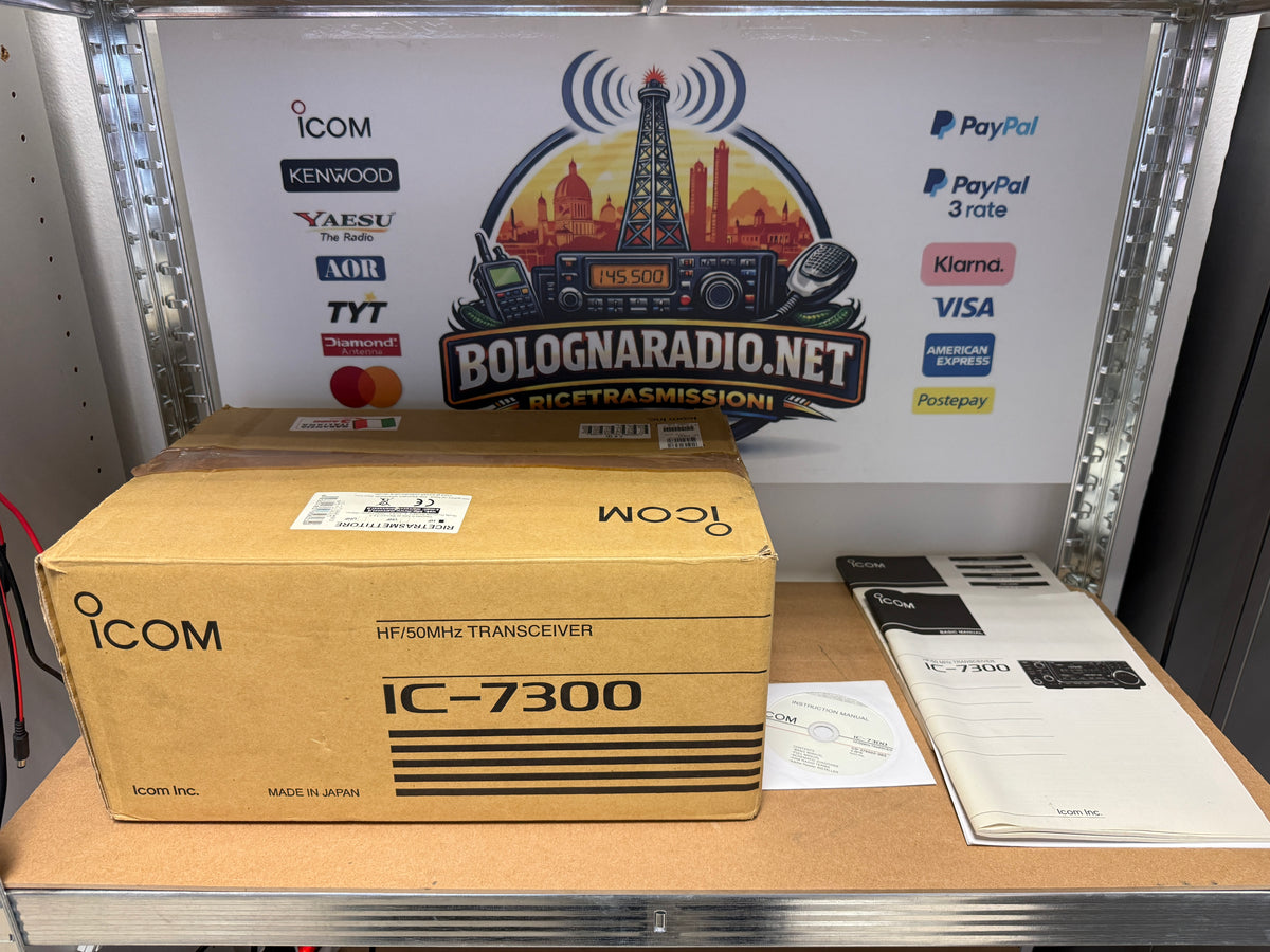 Icom ic 7300 pari al nuovo full set Garanzia 12 Mesi