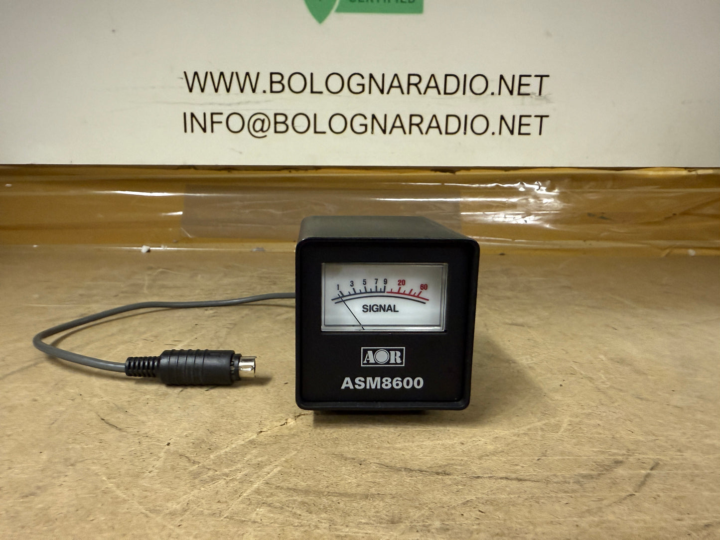 s-meter Aor ASM 8600 Per AOR AR 8600 MKII