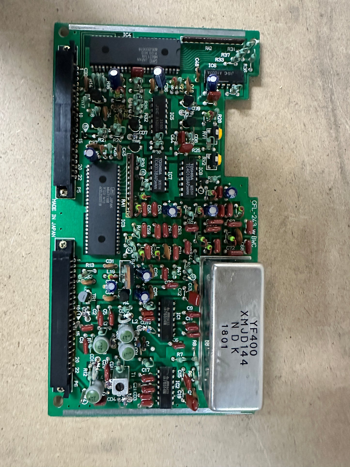 Jrc CFL 243 scheda bwc