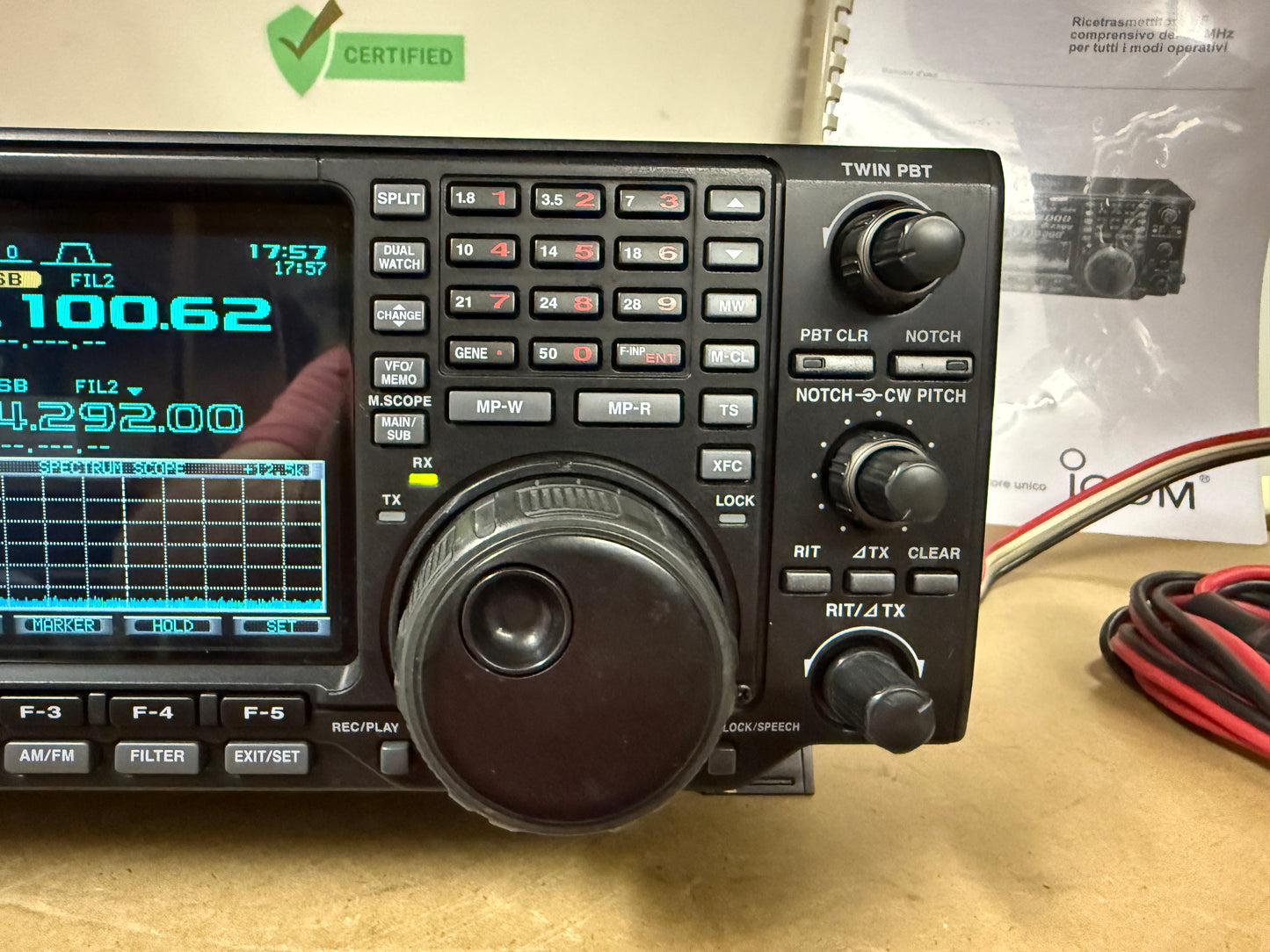 Icom IC 756 pro3 pari al nuovo imballo originale