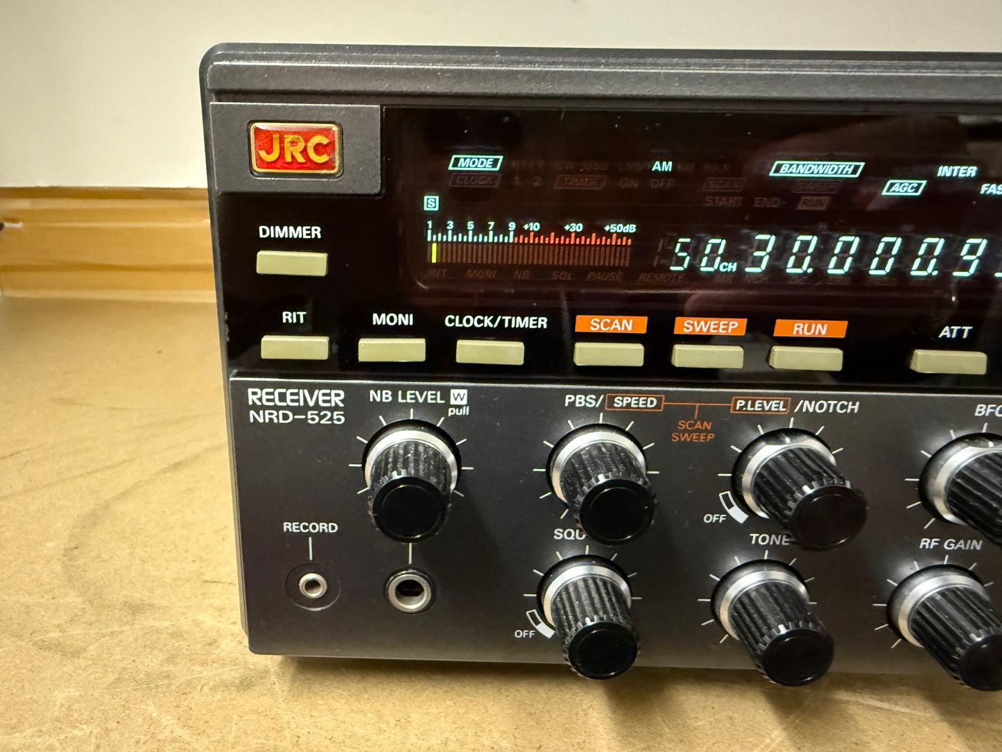 Ricevitore scanner JRC 525 perfetto